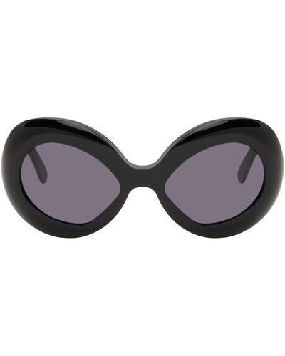 Marni Lunettes de soleil lake of fire noires édition retrosuperfuture