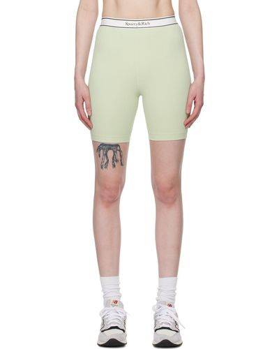 Sporty & Rich Serif Shorts - Multicolour