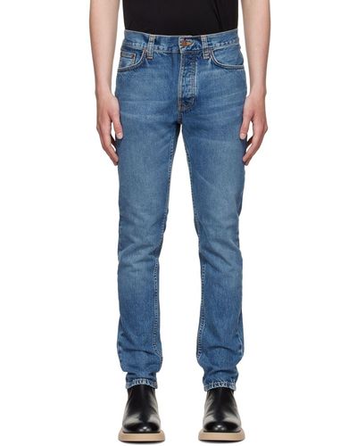 Nudie Steady Eddie Jeans for Men - Up to 70% off | Lyst