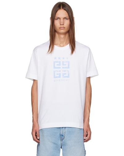 Givenchy 4g Stars T-shirt - White