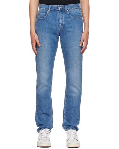 Isabel Marant Jack Straight-leg Jeans - Blue