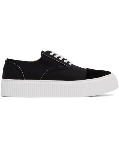 Undercoverism Canvas Low Sneakers - Black