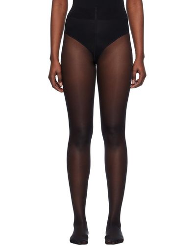 WOLFORD 50 Tights WOLFORD, Chaussettes Et Collants Bleu Femme