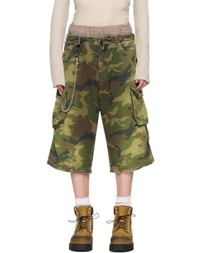 424 Camouflage Shorts - Green