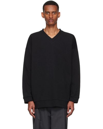 The Row Ssense Exclusive Essen Sweater - Black
