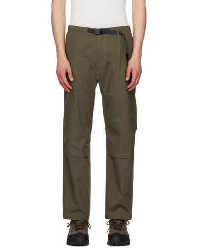 Gramicci Green Hiking Trousers