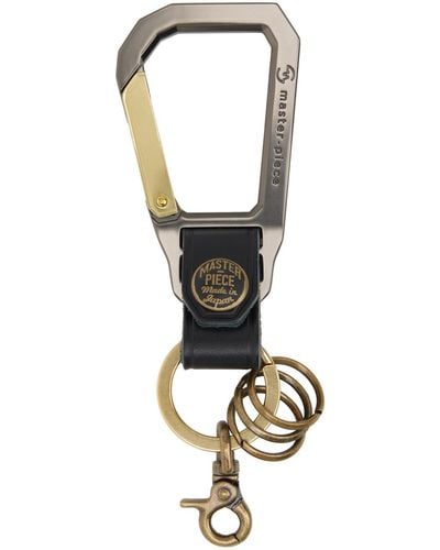 master-piece Carabiner Keychain - Black