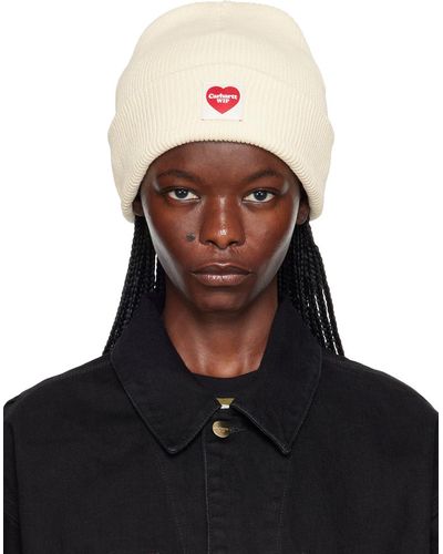 carhartt beanie white womens
