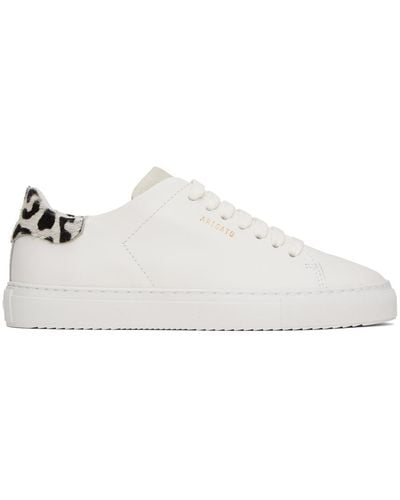 Axel Arigato White & Brown Clean 90 Sneakers - Black