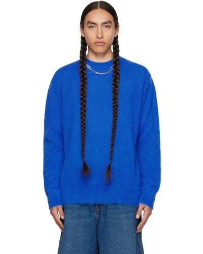 Off-White c/o Virgil Abloh Blue Arrow Sweater