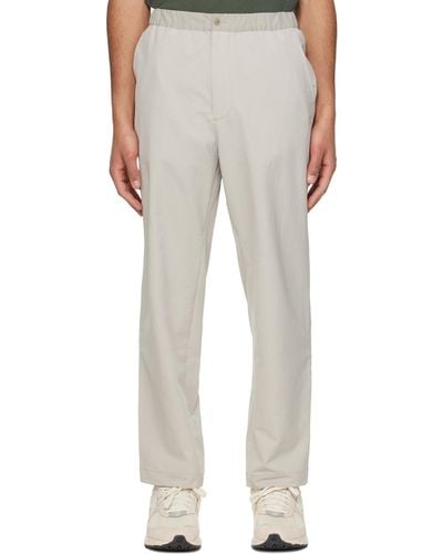Nanamica Wide Easy Trousers - White