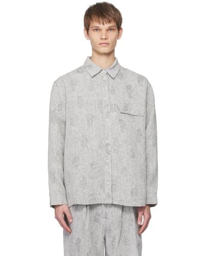 Henrik Vibskov Post Shirt - Gray