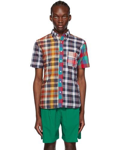 Beams Plus Checked Shirt - Multicolour