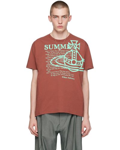 Vivienne Westwood Summer Classic T-shirt - Red