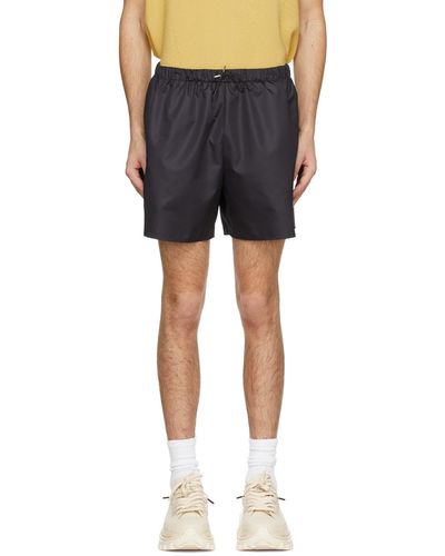 WOOYOUNGMI Polyester Shorts - Black