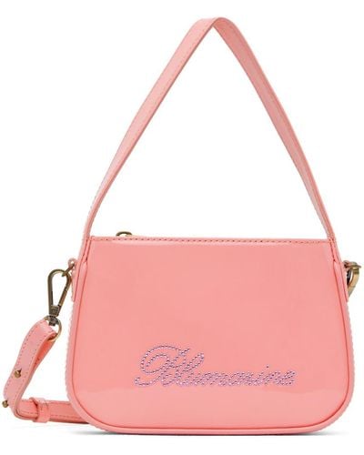 Blumarine Pink Small Rhinestone Bag