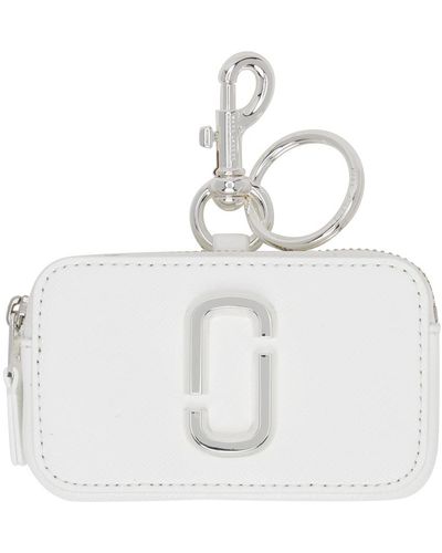 Marc Jacobs 'The Nano Snapshot Charm' Coin Pouch - White