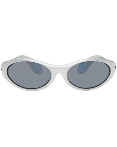 Coperni Silver Cycling Sunglasses - Black