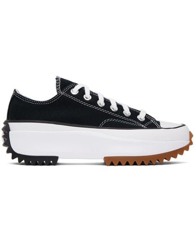 Converse Run Star Hike Low-top Canvas Trainers - Black