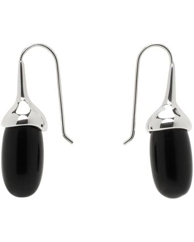 Sophie Buhai Dripping Stone Earrings - Black