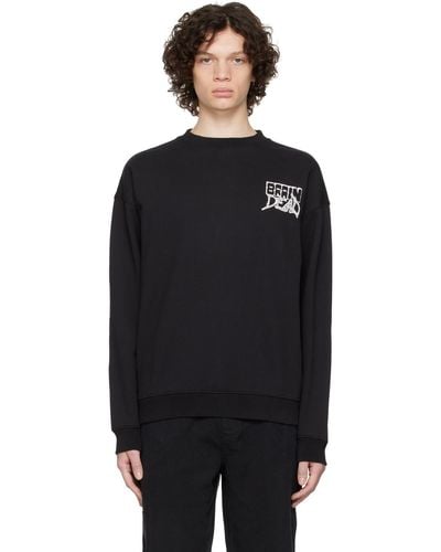 Brain Dead Sludge Sweatshirt - Black