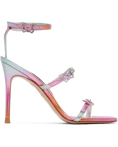 Sophia Webster Multicolour Venus Heeled Sandals - Pink