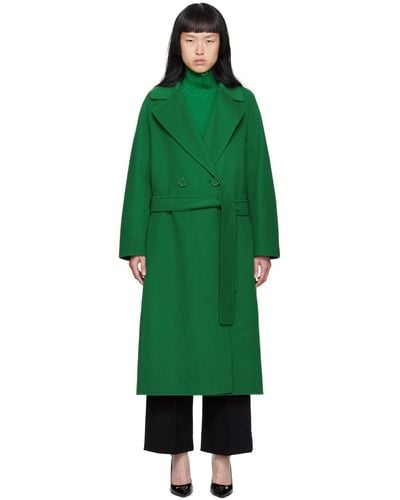 Max Mara Green Zenith Coat