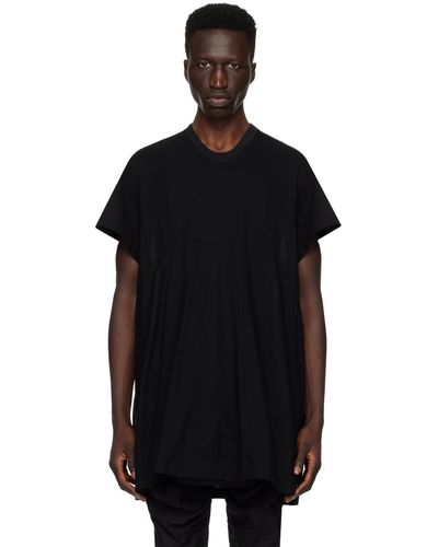 Julius Panelled T-shirt - Black