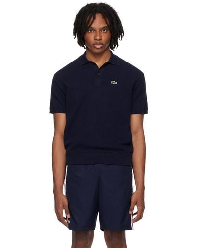 Lacoste Relaxed-Fit Polo - Blue