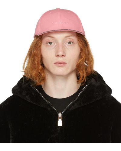 Givenchy Pink Chopped Cap - Black