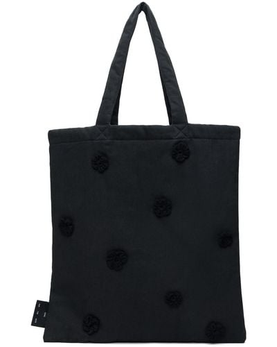 Song For The Mute Daisy Tote - Black