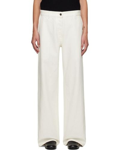The Row Perseo Jeans - White