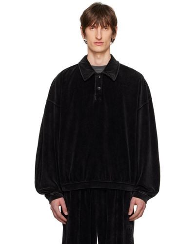 Alexander Wang Articulated ポロシャツ - ブラック