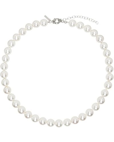 Ernest W. Baker Shell Pearl Necklace - Metallic