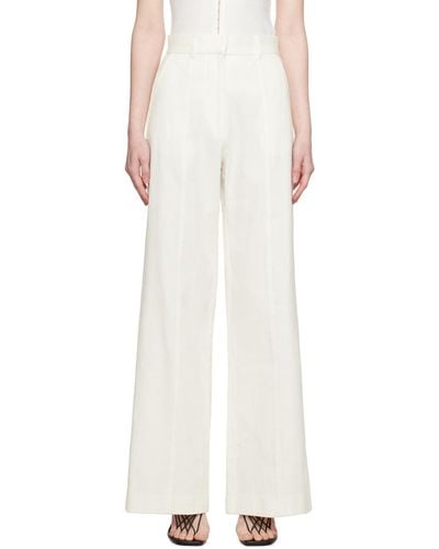 Bec & Bridge Bec + Bridge Manon Trousers - White