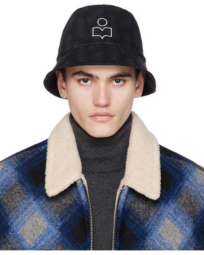 Isabel Marant Chapeau bob haley noir - Bleu