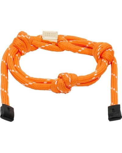 Miu Miu Cordnylon Bracelet - Orange