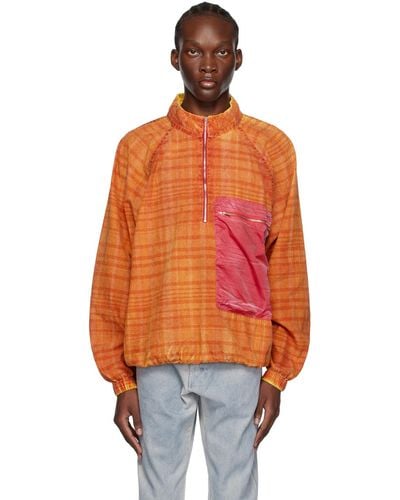 RANRA Zip-up Jacket - Orange