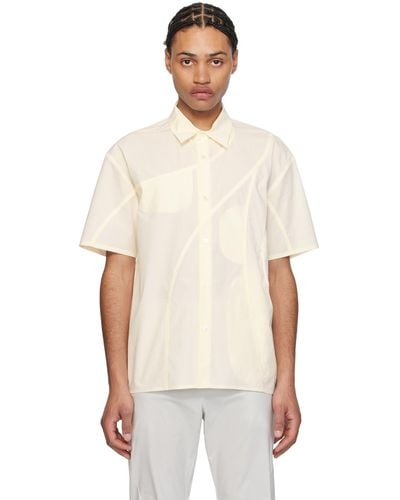 Post Archive Faction PAF Off- 6.0 Centre Shirt - White