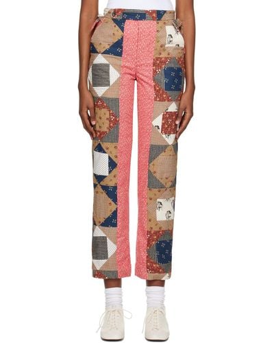 Bode 'this And That' Trousers - Multicolour