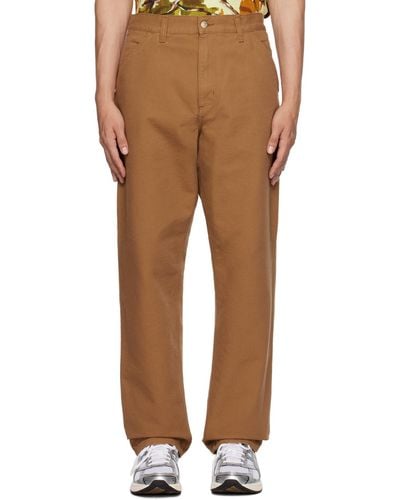 Carhartt Pantalon de travail brun - Multicolore