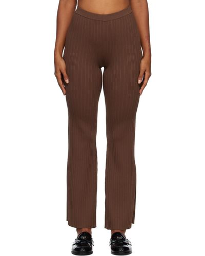 Sir. The Label Brown Sylvie Lounge Trousers