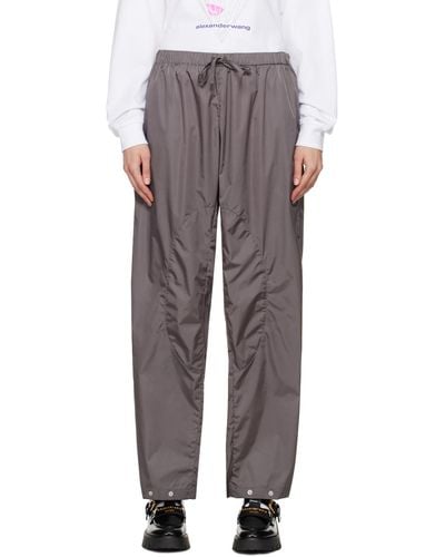 Alexander Wang Grey Articulated Lounge Pants - Multicolour