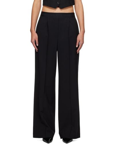 MSGM Black Suiting Trousers