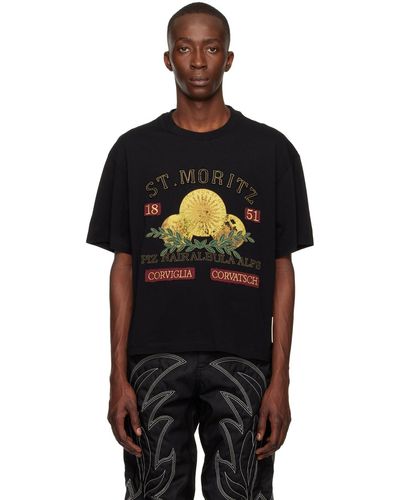 Bally グラフィック Tシャツ - ブラック