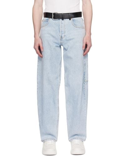 Alexander Wang Blue Belted Jeans - Black