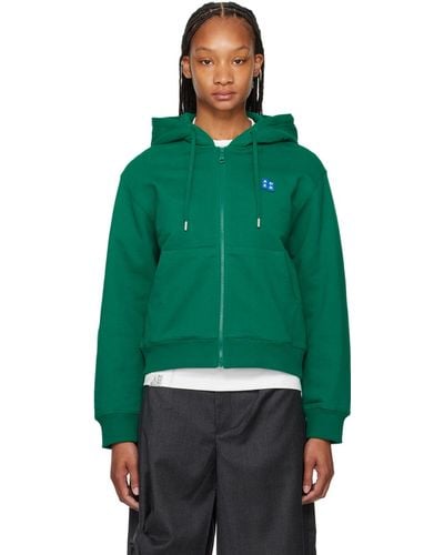 Adererror Significant Trs Tag Hoodie - Green