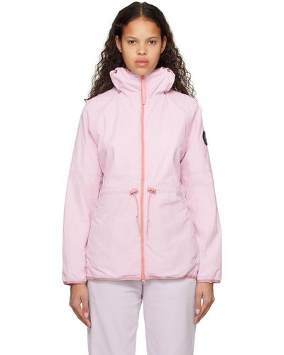 Canada Goose Pink Lundell Wind Jacket