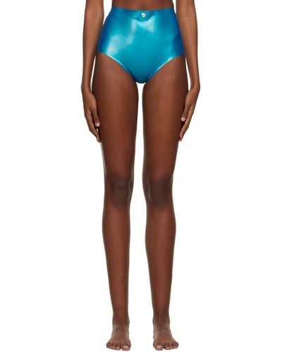 Poster Girl Ssense Exclusive Aweng Boy Shorts - Blue