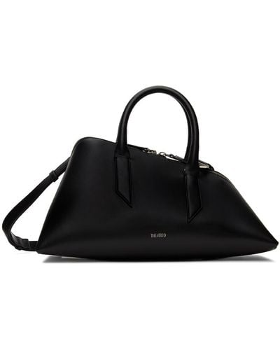 The Attico 24H Top Handle Bag - Black